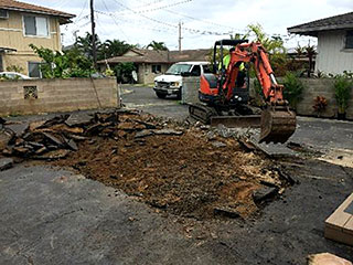 Landscape Installations - Before, Wahiawa, HI